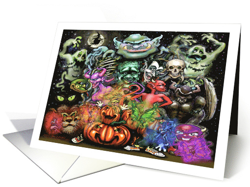 Halloween Party card (1801118)