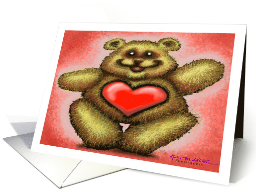 Valentine's Bear card (1820414)