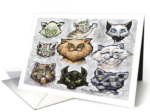 Cats Blank Inside card (1843112)