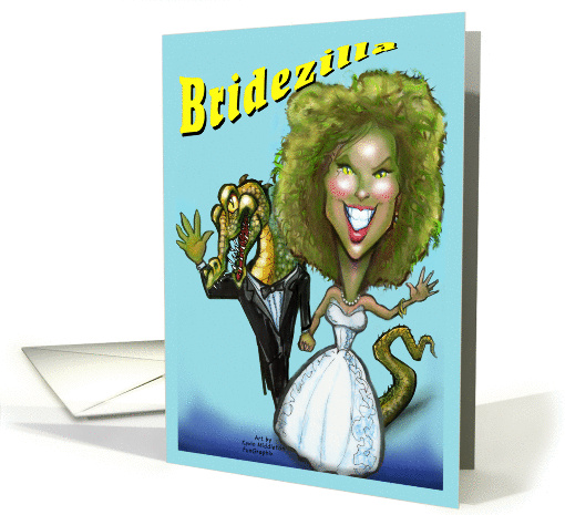 Bridezilla card (226303)