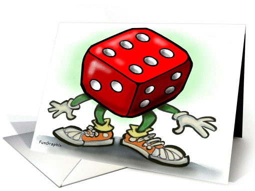 Dice card (227427)