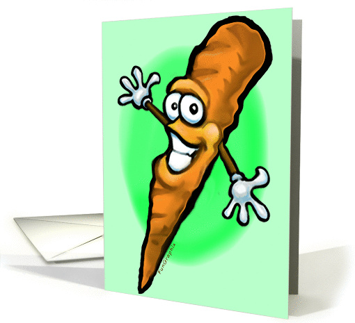 Carrot card (227683)