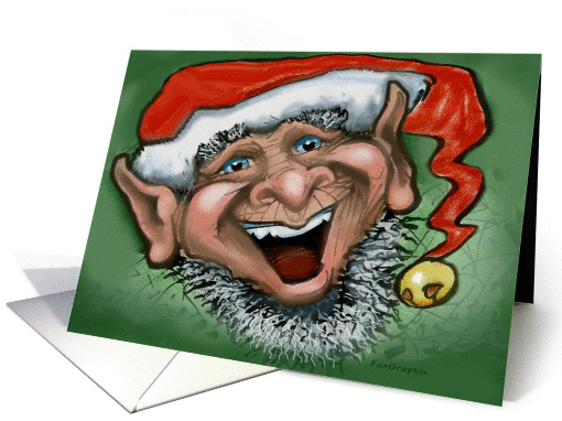 Santa's Elf card (228204)