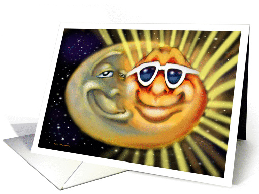 Moon Sun card (237650)