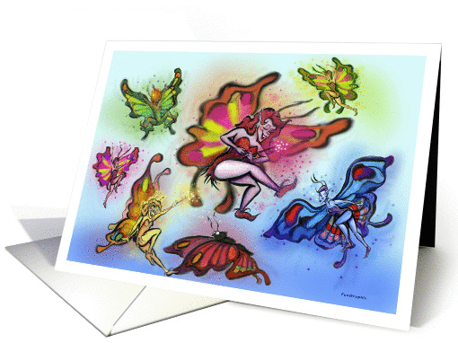 Fairies card (238617)