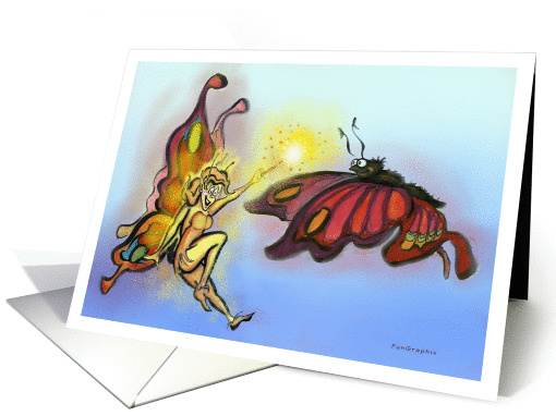 Butterfly card (238871)