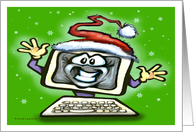 Computer Christmas Card