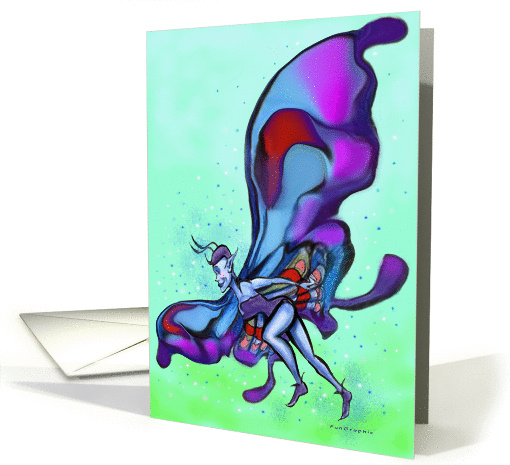 Blue Faerie card (239683)