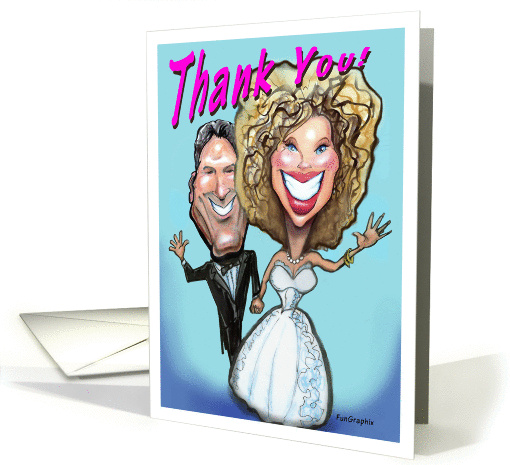 Thank You Bride card (240182)