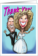 Thank You Bride card