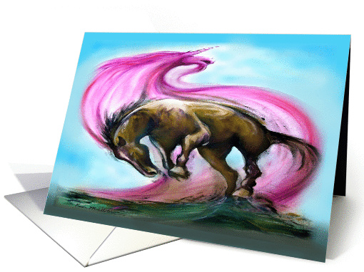 Unicorn card (244635)