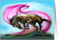 Unicorn card