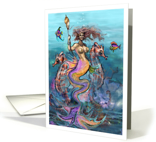 Mermaid card (244637)