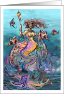 Mermaid card