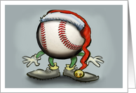 Baseball Christmas card