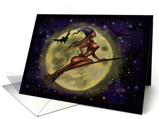Sexy Witch card (276464)
