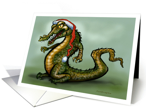SantaZilla card (293472)