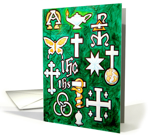 Chrismons card (306410)