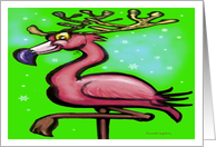 Christmas Flamingo...