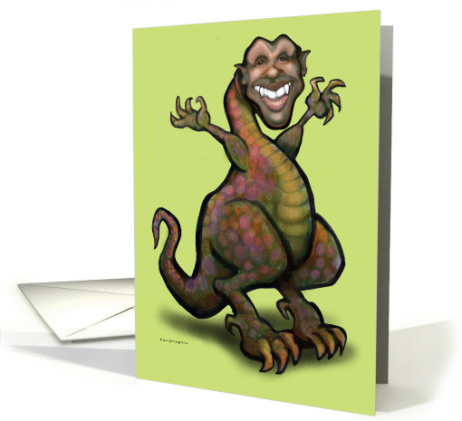 Obamasaurus Rex card (322477)