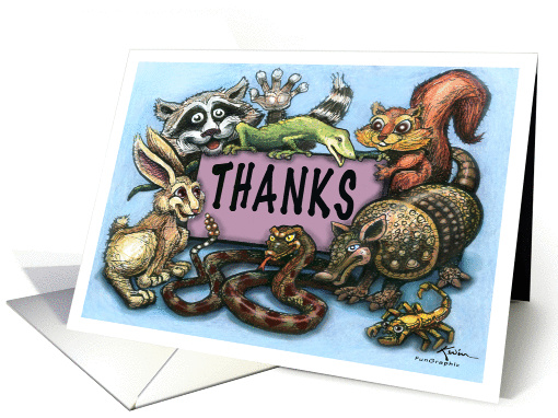 Thanks card (327068)