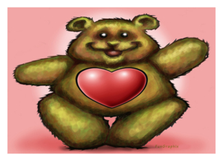 Heart Bear