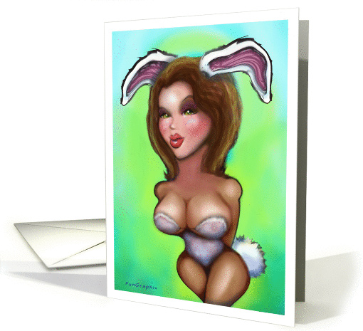 Sexy Easter Bunny card (338214)