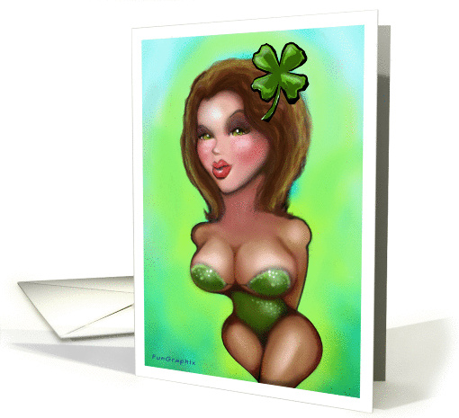 Sexy St. Patty's Day card (338795)