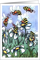 Busy Bees Card