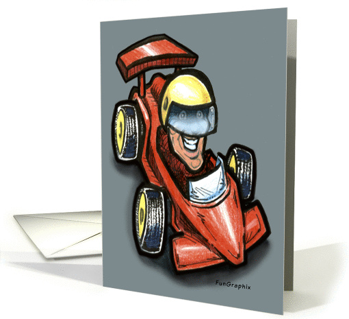 Race Car card (354141)