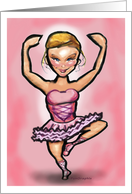 Ballerina Card