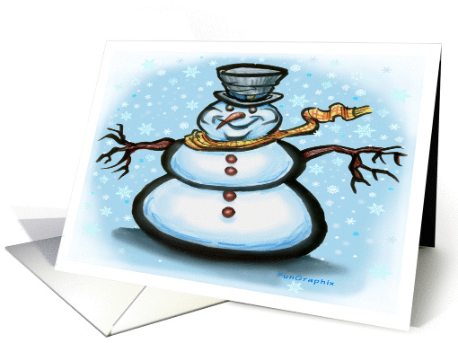 Snowman card (359769)