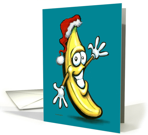 Banana Christmas card (360731)
