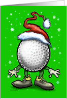 Golf Christmas Card