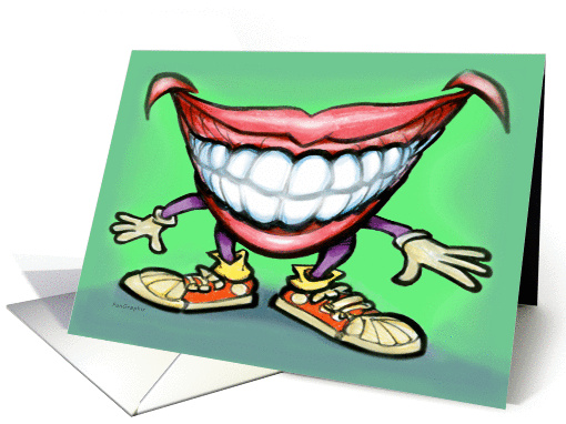 Toothy card (361695)