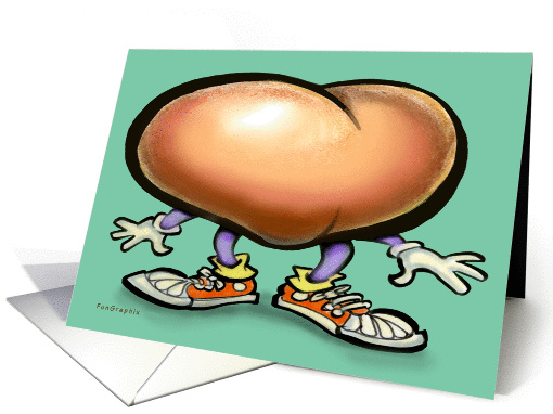 Peach card (361790)