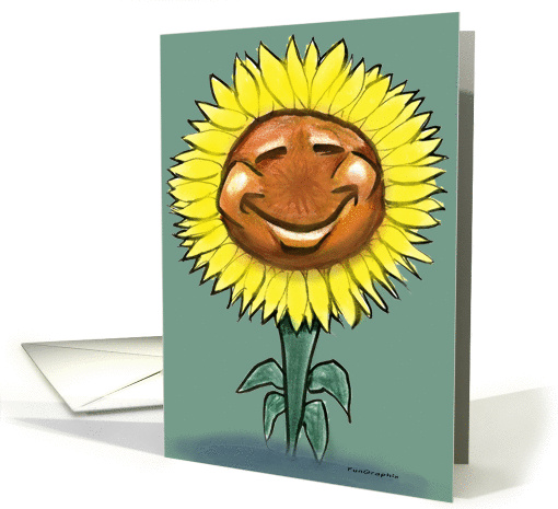 Sunflower card (361817)