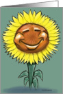 Sunflower Card