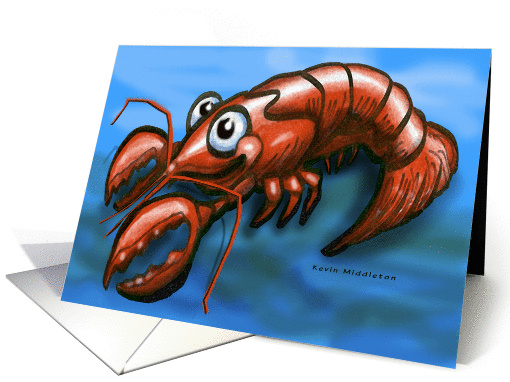 Lobster card (361865)