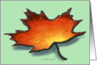 Maple Leaf Card