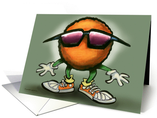 Orange Dude card (362076)