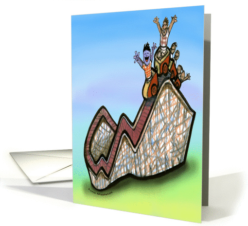 Rollercoaster card (363704)