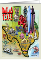 Dallas Texas Card