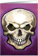 Skull Card