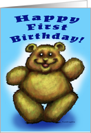 Happy First Birthday Card