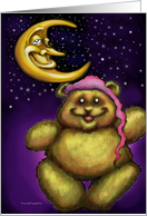 Night Bear Card