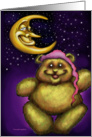 Night Bear Card