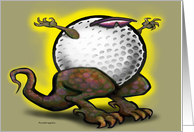 Golf-Zilla Card