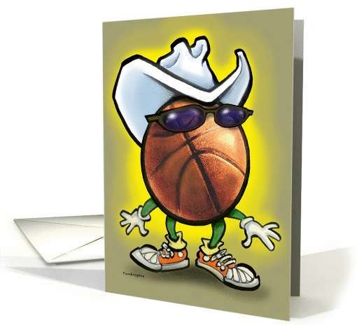 Basketball Cowboy card (371206)