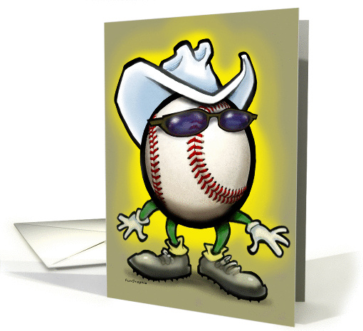 Baseball Cowboy card (371241)